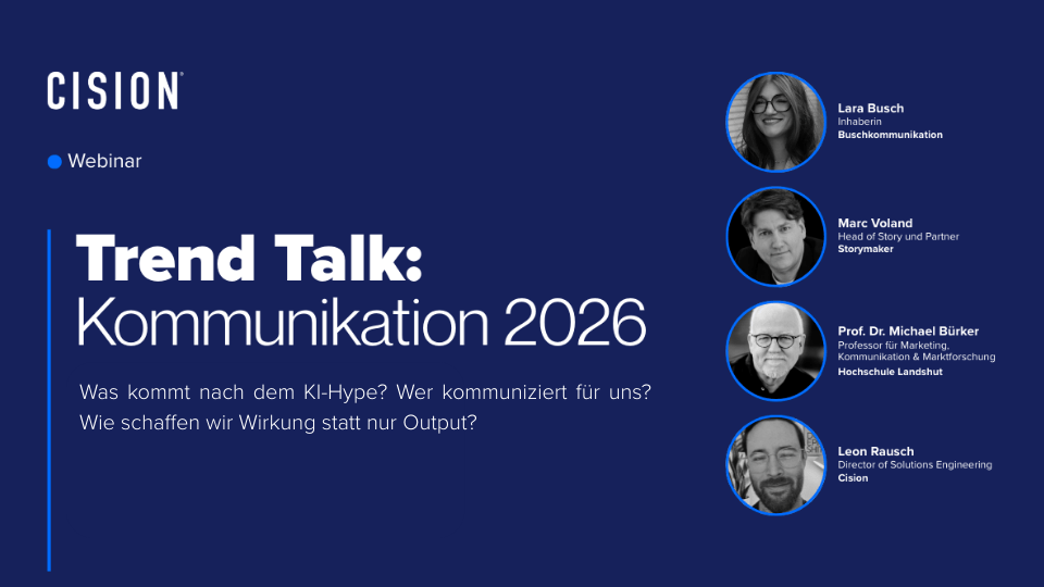 On-Demand Webinar: Trend Talk: Kommunikation 2026
